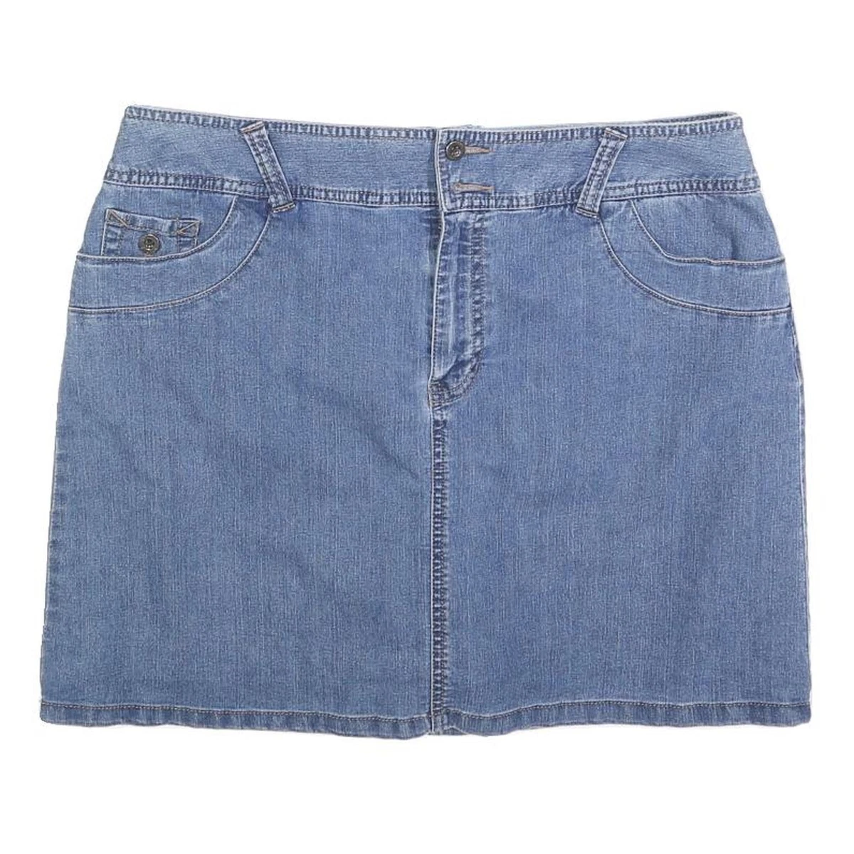 Jupe été polymousse (Bleu Marine, Liseré gitane, Taille 30