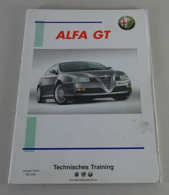 Schulungsunterlage / Technische Information Alfa Romeo GT Typ 937 Stand 01/2004 - Bild 1 von 3