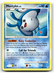 Mantyke 55/130 Diamond & Pearl Uncommon