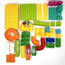 Marble Run Building Blocks Set – 85 Pieces with 3 Marbles – Multicolor Construct