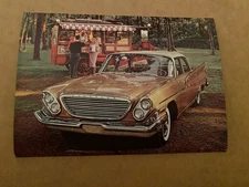 Original Chrysler Newport Oversized Dealer Advertising Postcard • Un-used • 1962