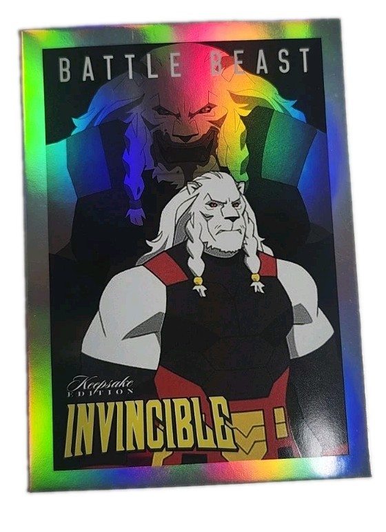 Super Products Inc. Invincible 2025 Villain Battle Beast #197 Hologram Card