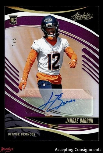 2025 Panini Absolute Jahdae Barron Base (RAW)
