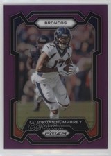 2023 Panini Prizm Purple Prizm 124/125 Lil'Jordan Humphrey #90 0w3
