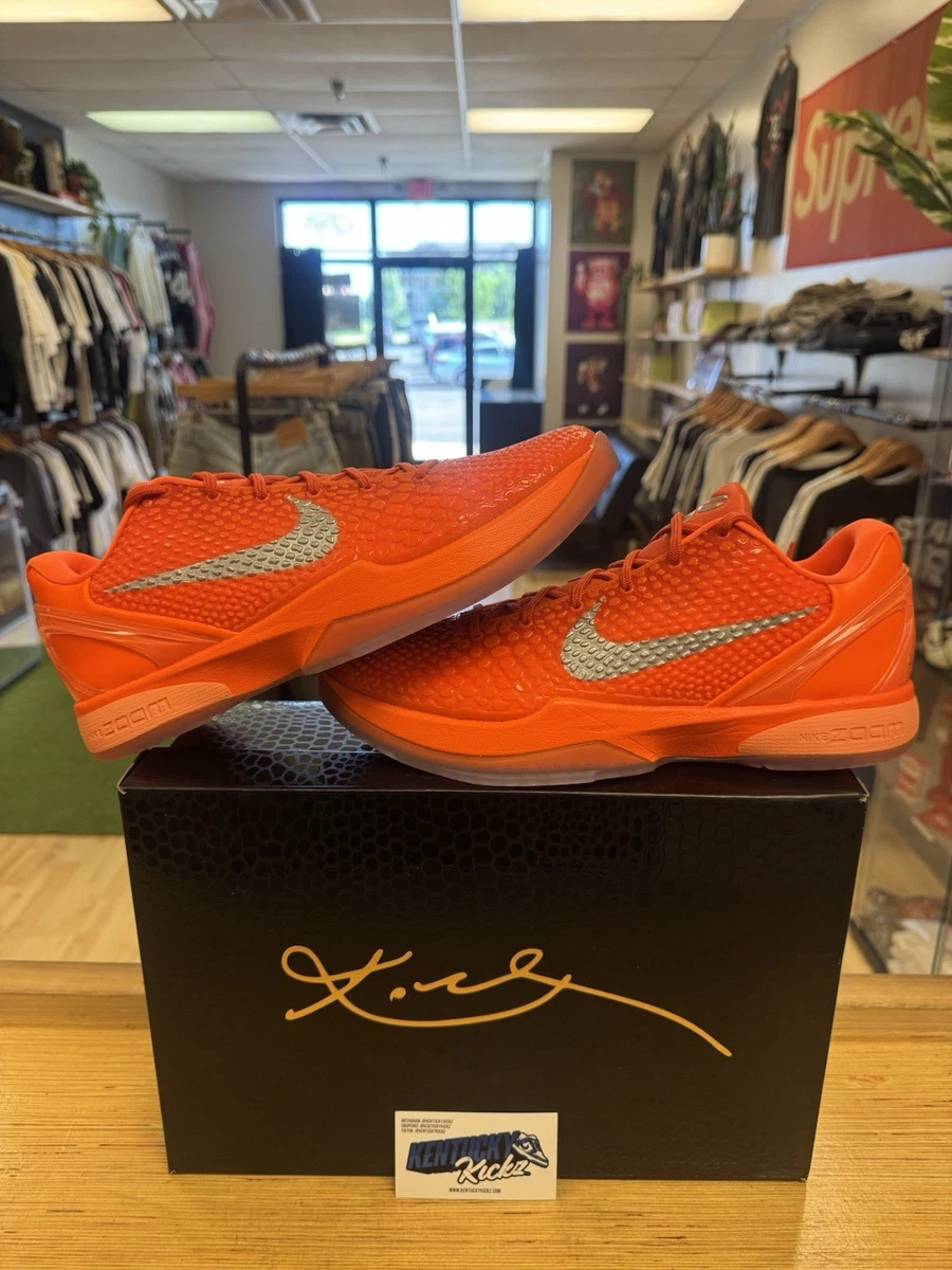 Nike Zoom Kobe 6 Protro Total Orange | eBay