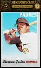 1970 Topps #604 Clarence Gaston