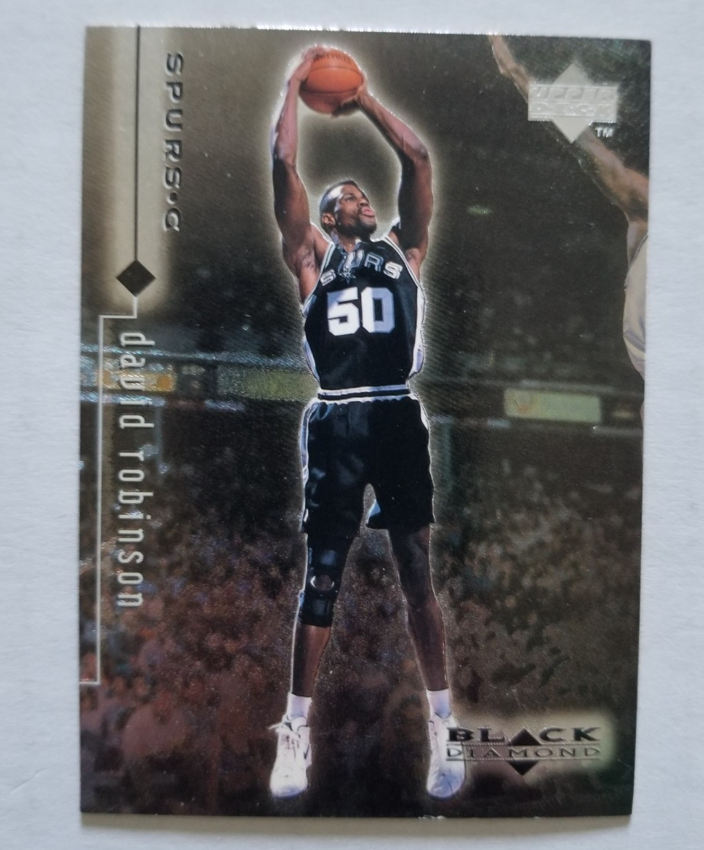 David Robinson 1998-99 Upper Deck Black Diamond #77 San Antonio Spurs