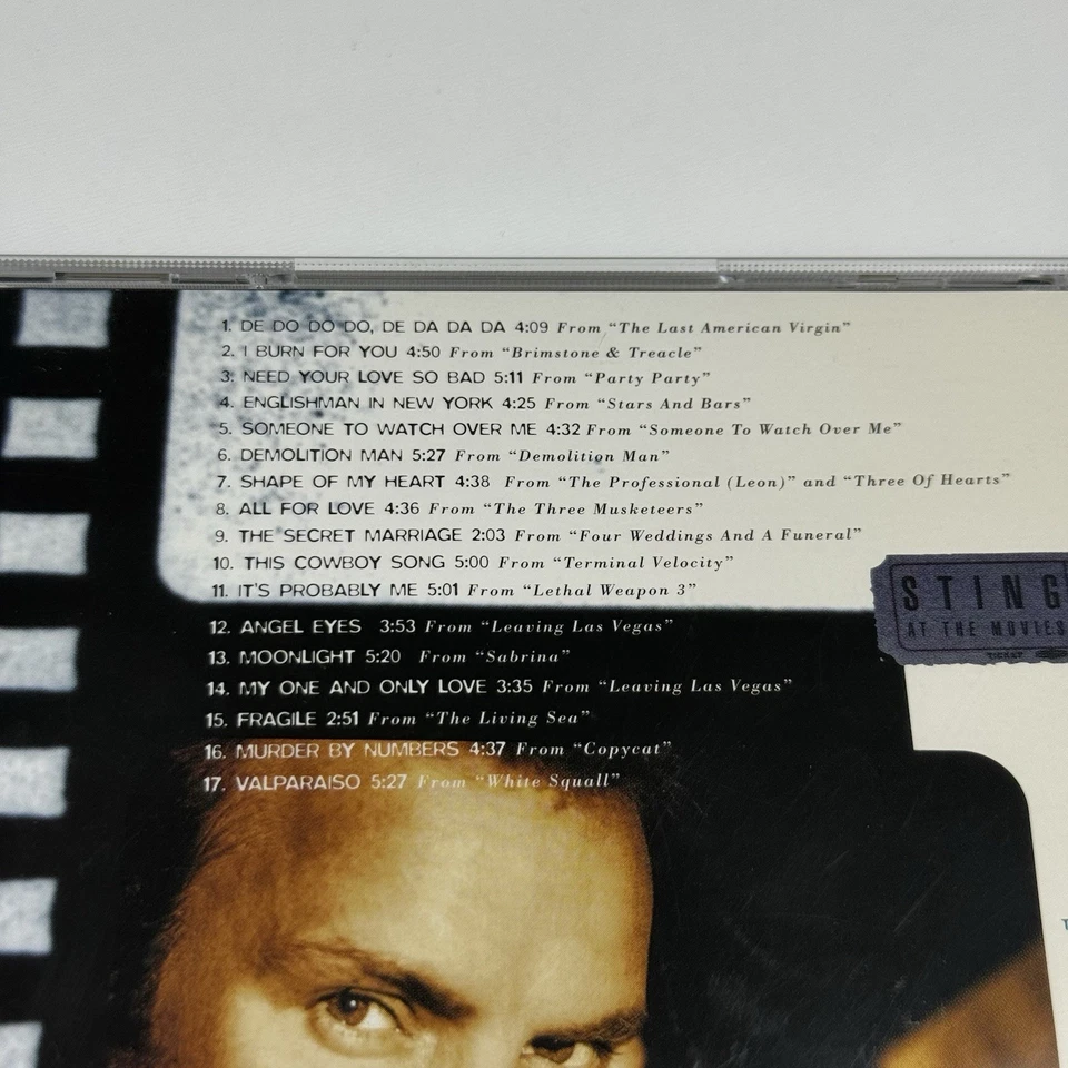 Sting at The Movies. First Film Music Compilation Covering Almost 15 Years  Foto 4 de 4