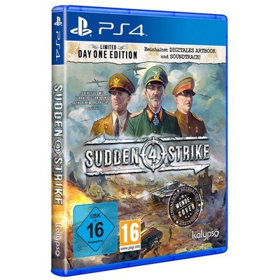 Sudden Strike 4 Day One Edition Sony PS4 (Pro) Strategiespiel NEU&OVP