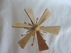 Miniature Wooden Three Level Pyramid with Six Arms — photo 4