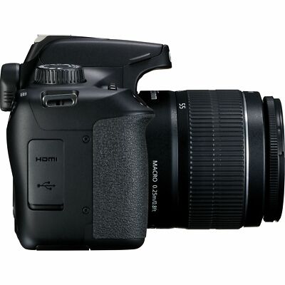 Canon EOS 4000D / Rebel T100 with EF-S 18-55mm III Lens + 500mm