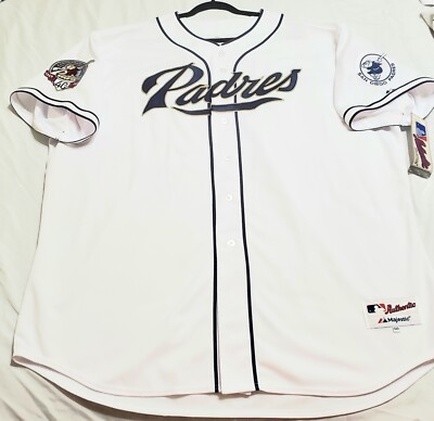 Authentic Majestic SIZE 60 4XL, SAN DIEGO PADRES ON FIELD Jersey