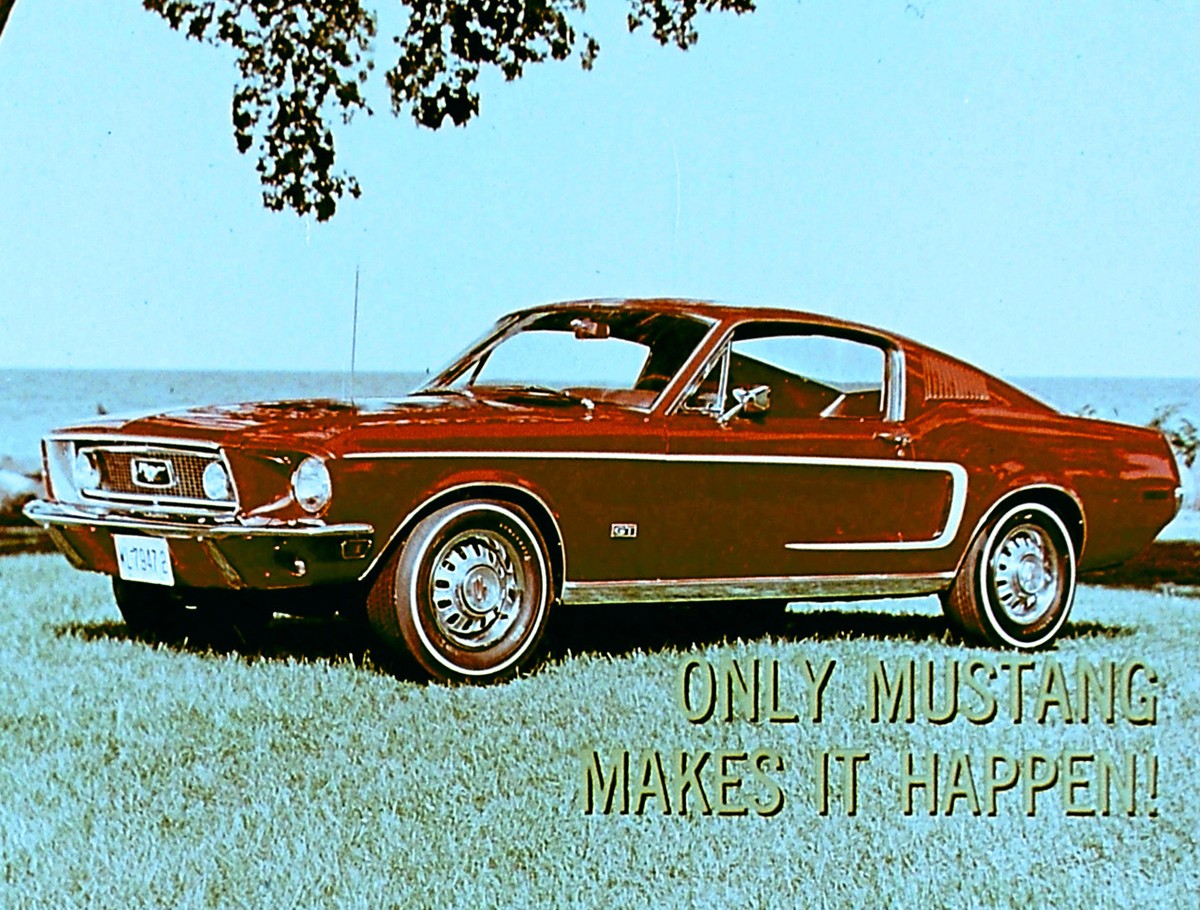 1968 Ford Mustang Makes It Happen Film CD MP4 Format | eBay