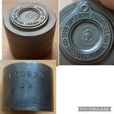 Arizona Cardinals￼ NFL Football 1998 Super Bowl Champions Steel Master