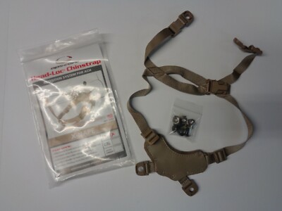 NEW Ops-Core X-Nape ACH Head-Loc Helmet Chinstrap Retention System Tan S/M