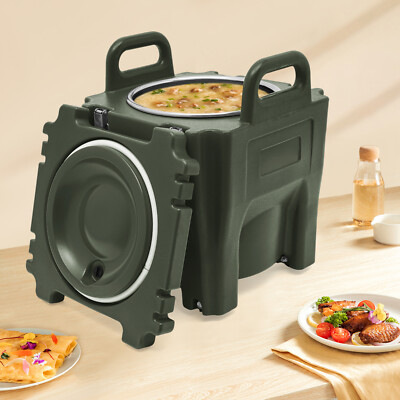 Commercial Insulated Catering Hot Cold Serving Chafing Dish Food Pan Carrier US！
