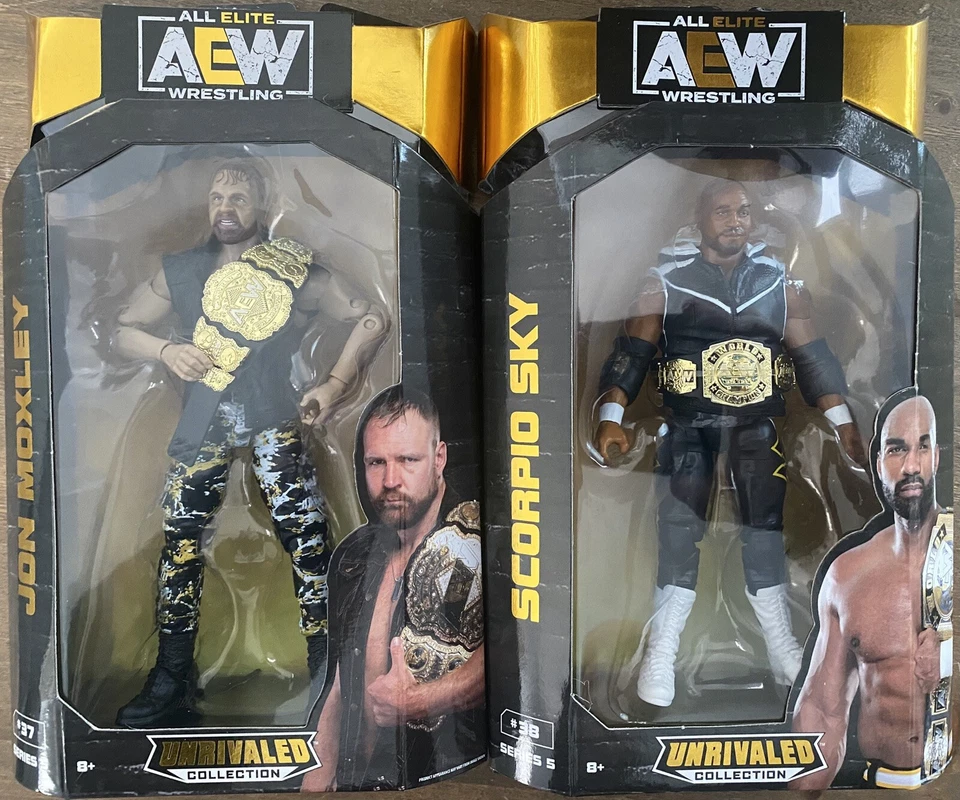 Jazwares AEW Inigualable Serie 5 Juego Completo (6 Figuras) Envío GRATIS, Caja de Fábrica Foto 4 de 4