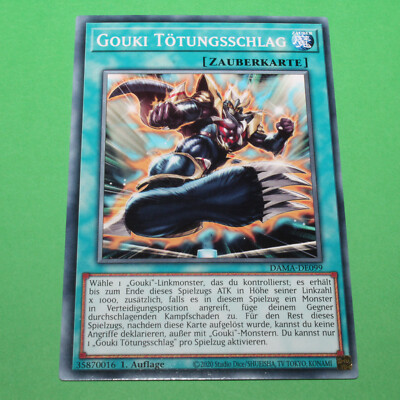 Yu-Gi-Oh! DAMA #099 Gouki Tötungsschlag Common (B17)