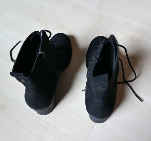 Graceland Stiefeletten zum Schnüren, schwarz, neu und ungetragen, Größe 44 - Bild 5 von 7