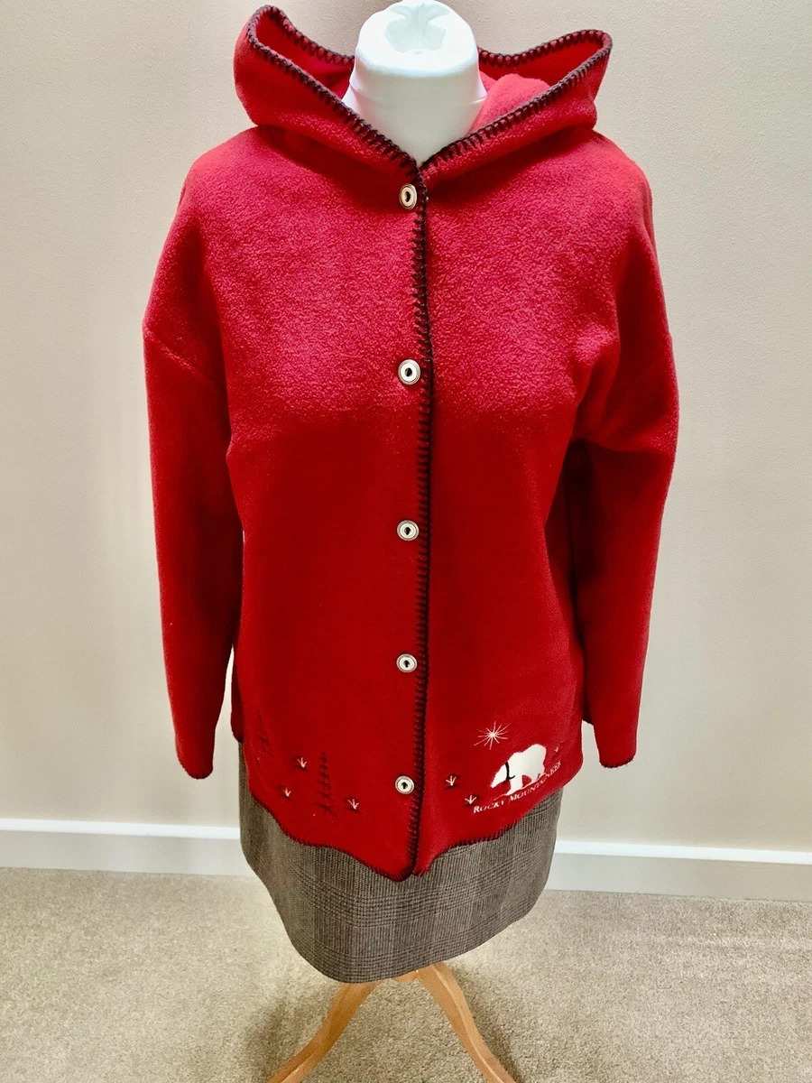 Womens christmas shop fleece jacket