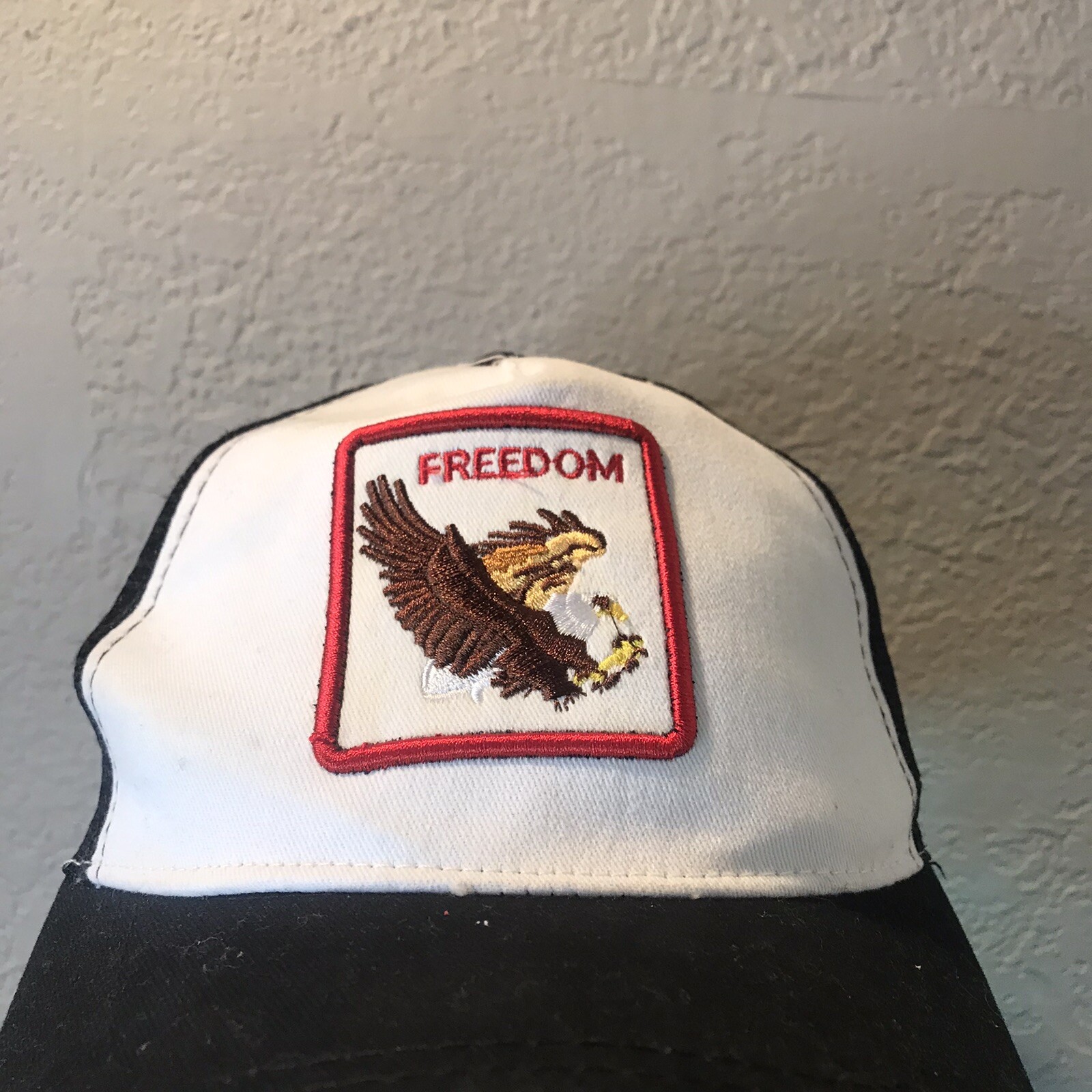 Freedom Patch Trucker Hat Eagle - image 4