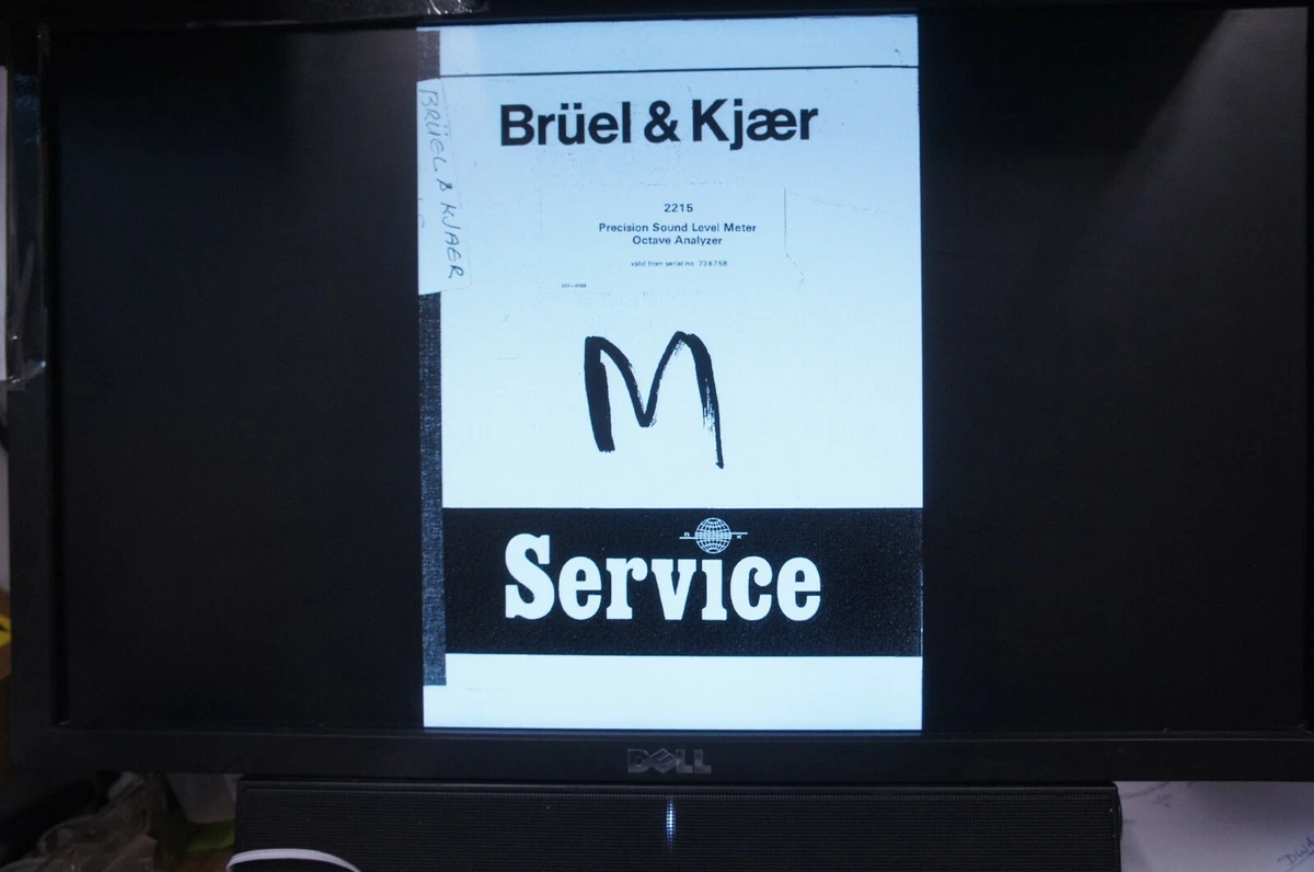 Manual de Servicio Bruel & Kjaer Formato PDF