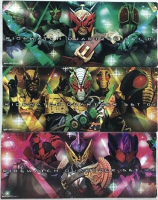 NEW Bandai Kamen Rider Zi-O Ridewatch Quartzer Set 01 & 02 & 03