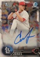 2016 Bowman Draft Baseball Chrome Draft Pick Autographs #CDA-CJ: Connor Jones