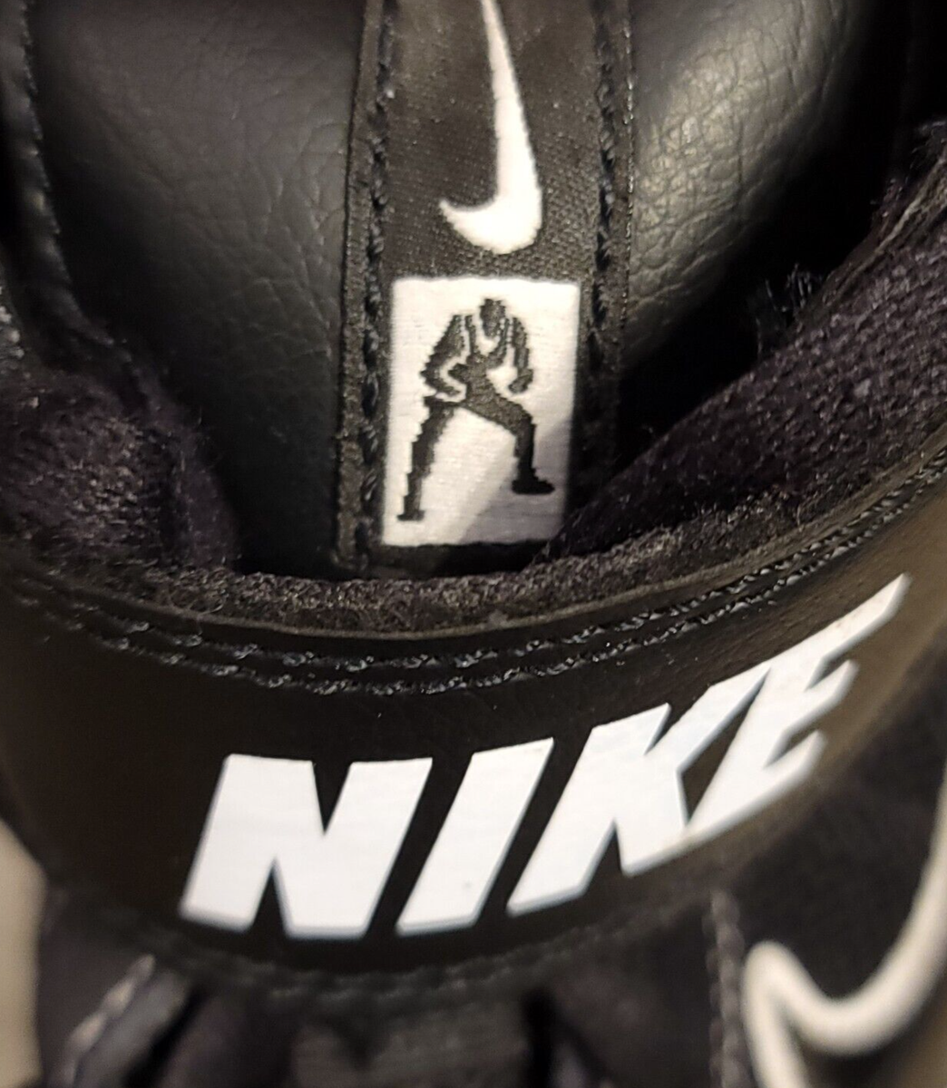 Nike Speed Sweep VII 7 Wrestling Shoes 366683-001 Black White