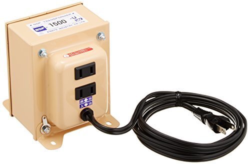 NISSYO Industry NDF-1500U Down Transformer AC120V to AC100V 1500W 60 Hz NEW - Picture 5 of 13