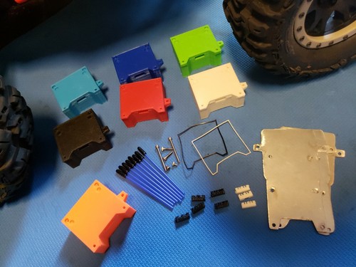 Traxxas Compatible x-maxx xmaxx 8s Max5 Aluminum Plate Relocation - Picture 3 of 6