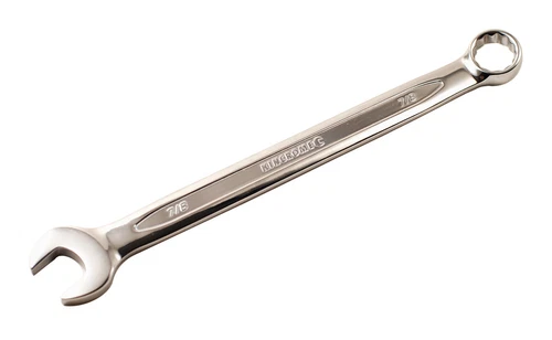 Kincrome K3527 7/8" 320mm Long Shank Imperial Open End Ring Combination Spanner