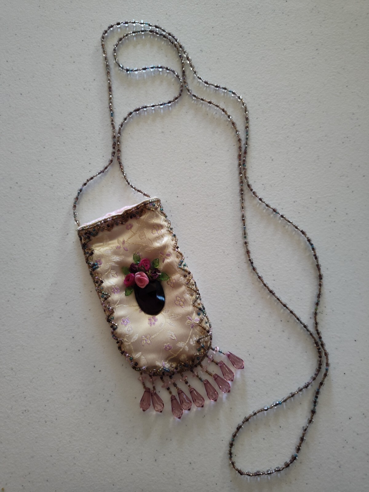 Vintage Eyeglass Rectangular Crossbody Pouch Purse - image 1