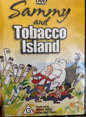 sammy's tobacco Sammy And Tobacco Island region 4 DVD ( anti smoking cartoon / animation)