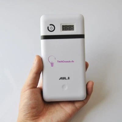 5V 12V 21V 3.3A Mobile Power Bank Battery Charger White For Laptop Iphone