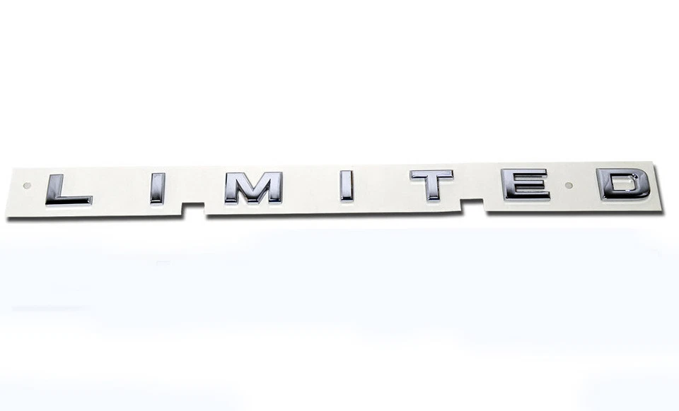 2pack OEM Chrome LIMITED Emblem for Side Badge Gloosy Finish F150 F250 - Image 3 of 4