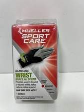 Mueller Sports Care Adjustable Wrist Brace With Splint One Size Fits Both Wrists