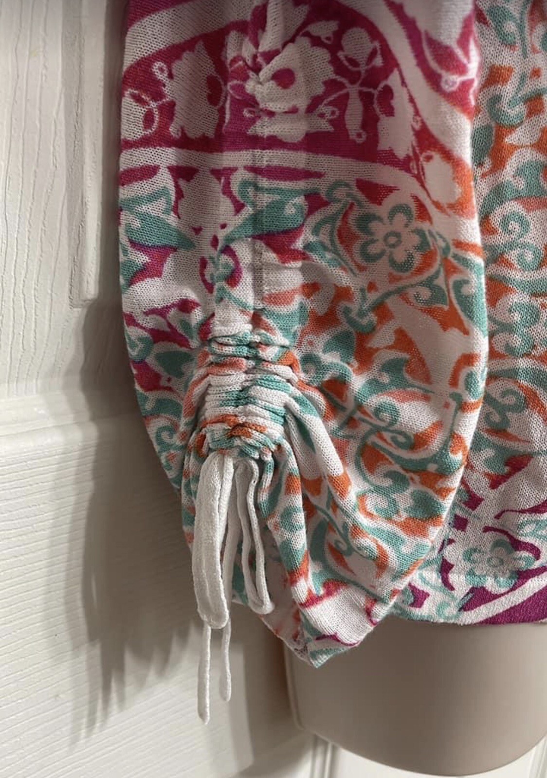 Chico's Lightweight Spring Multicolor Open Front … - image 2