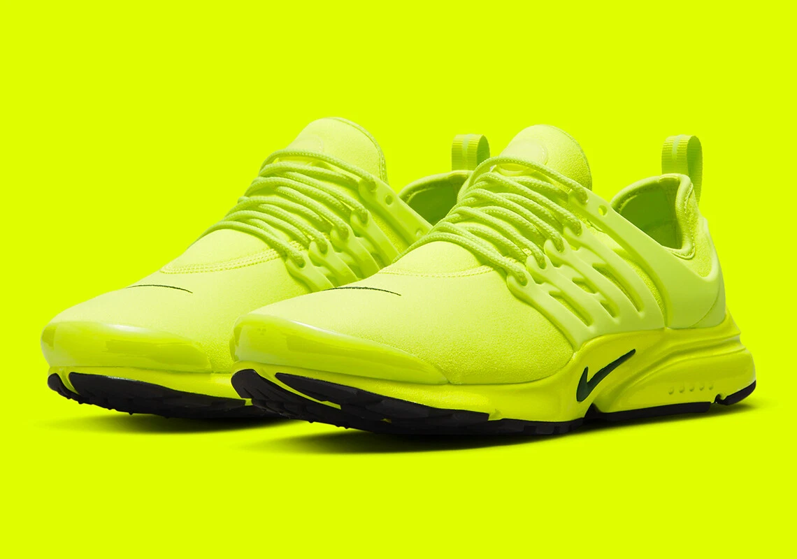 Nike Air Presto Atomic Green Tennis Ball Black DV2228 300 sz 11 Women 9.5 Men