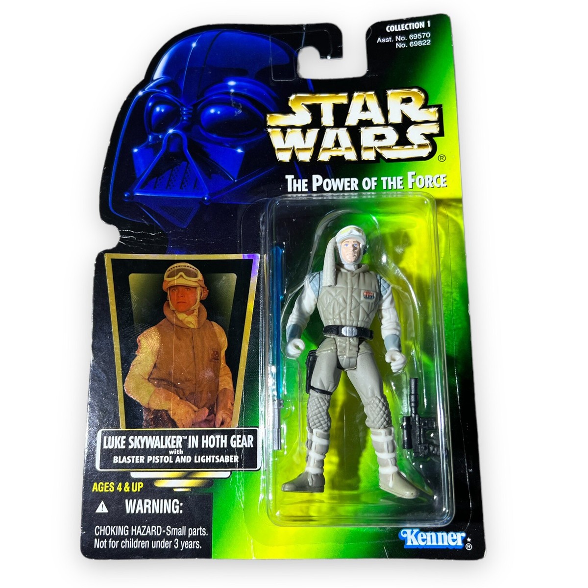 特撮 STAR WARS ACTION COLLECTION LUKE SKYWALKER in Hoth Gear Vintage Kenner Star Wars 'Luke Skywalker in Hoth Gear' 1996