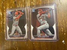 Chase Davis Travis Honeyman 2023 1st Bowman Chrome Rookie St. Louis Cardinals