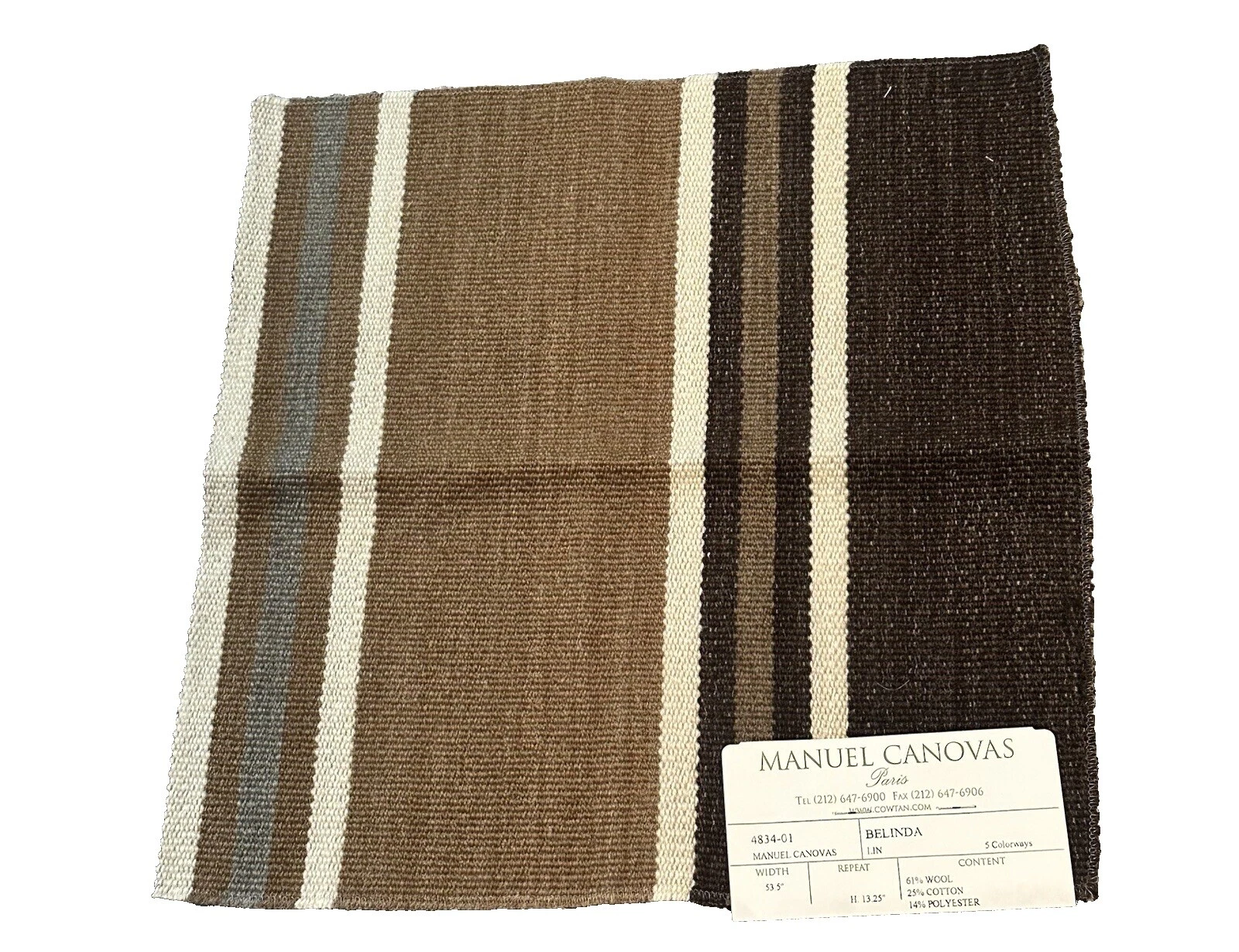 Wool Blend Crafts Brown Craft Fabrics