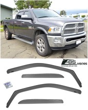 In-channel Side Window Visors Deflectors For 09-18 Ram 1500 2500 3500 Crew Cab In-channel Side Window Visors Deflectors For 09-18 Ram 1500 2500 3500 Crew Cab
