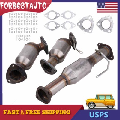 Fits 2007 2008 2009 2010 2011 2012 2013 GMC Acadia Cat Converter Set 3.6L EPA