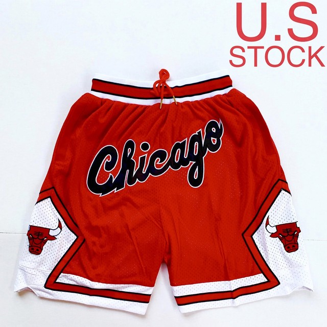 white bulls shorts