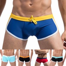 Boxer Swimsuit Swim Shorts Swimming Board Trunks Swimwear Beach Summer Mens