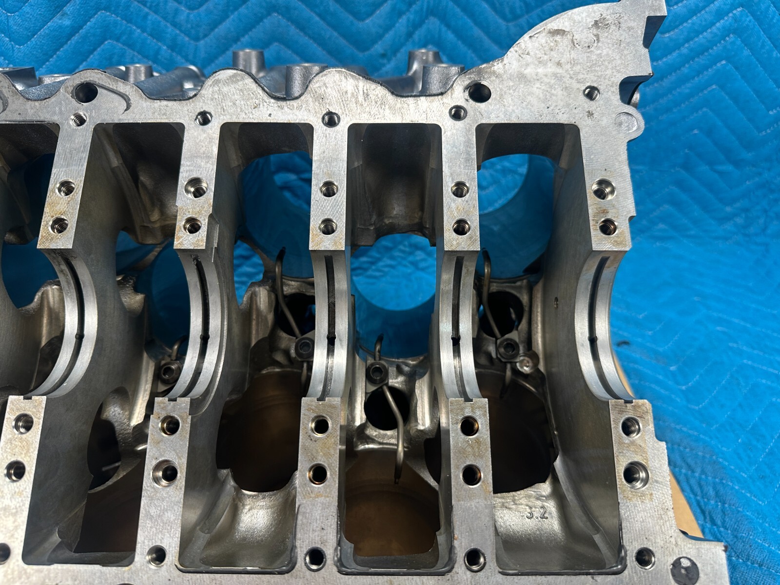 Bentley Contin Flying Spur 6.0L W12 BWR Engine Cylinder Block 29k 2006-2012 OEM
