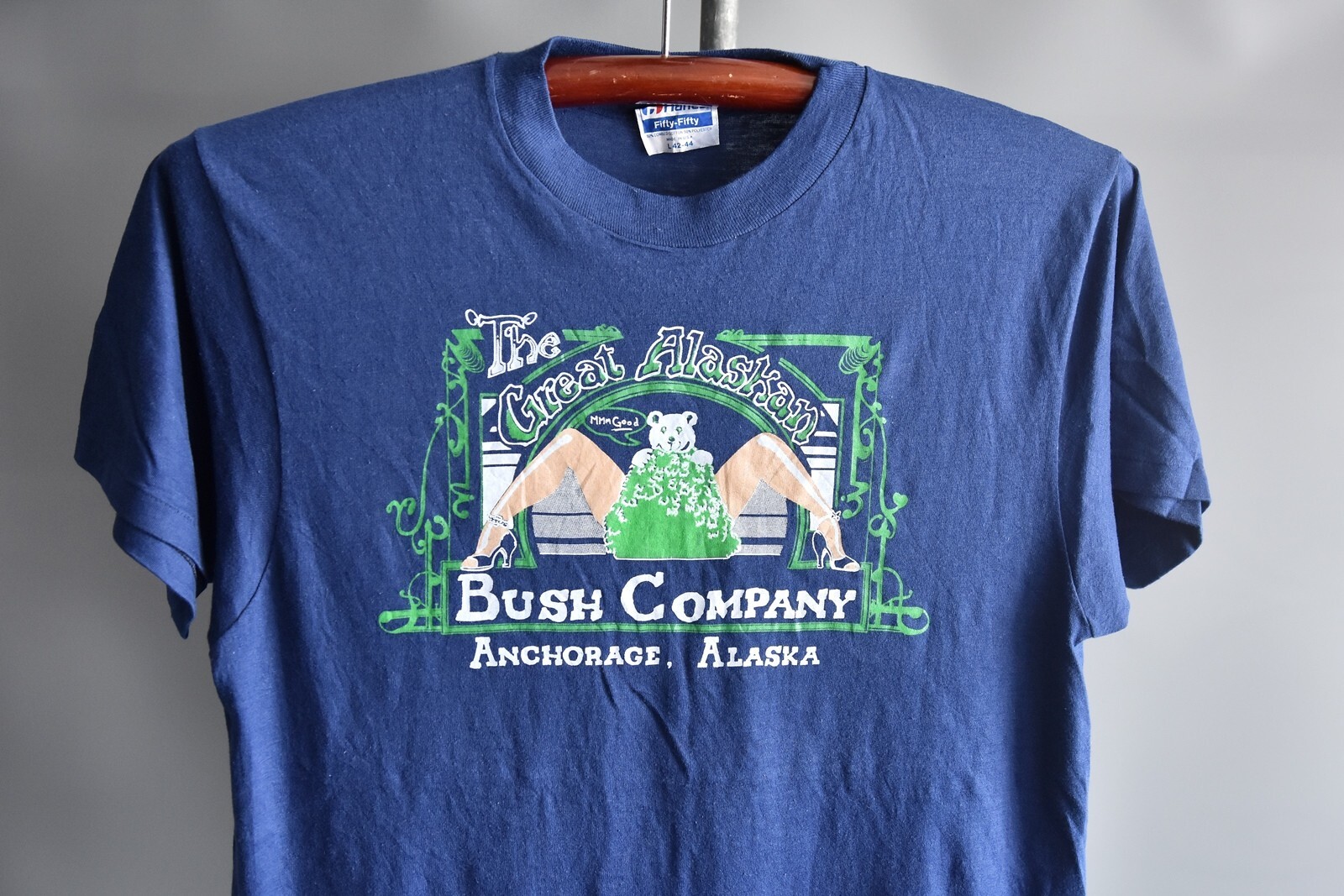 80s 90s vintage The Great Alaskan Bush Company 50/50 … Gem