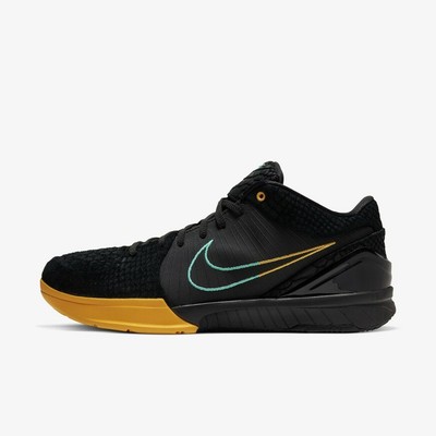 kobe 4 black yellow