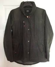 Levis Commuter Cycling Waxed Shell Jacket By Halley Stevensons Size Small